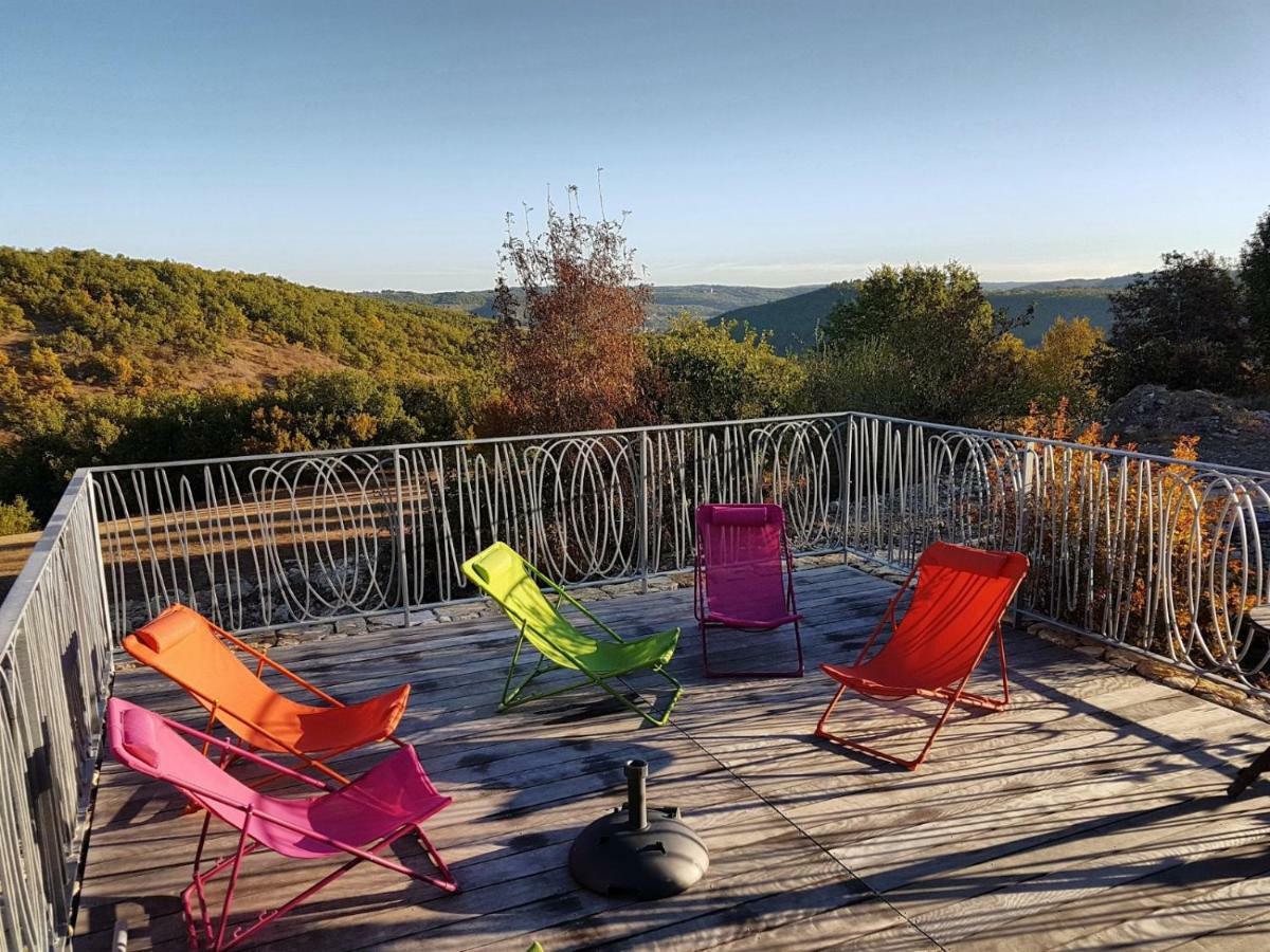 Penzion La Roulotte Clerelu - Du Domaine Des Ramonets Cahors Exteriér fotografie